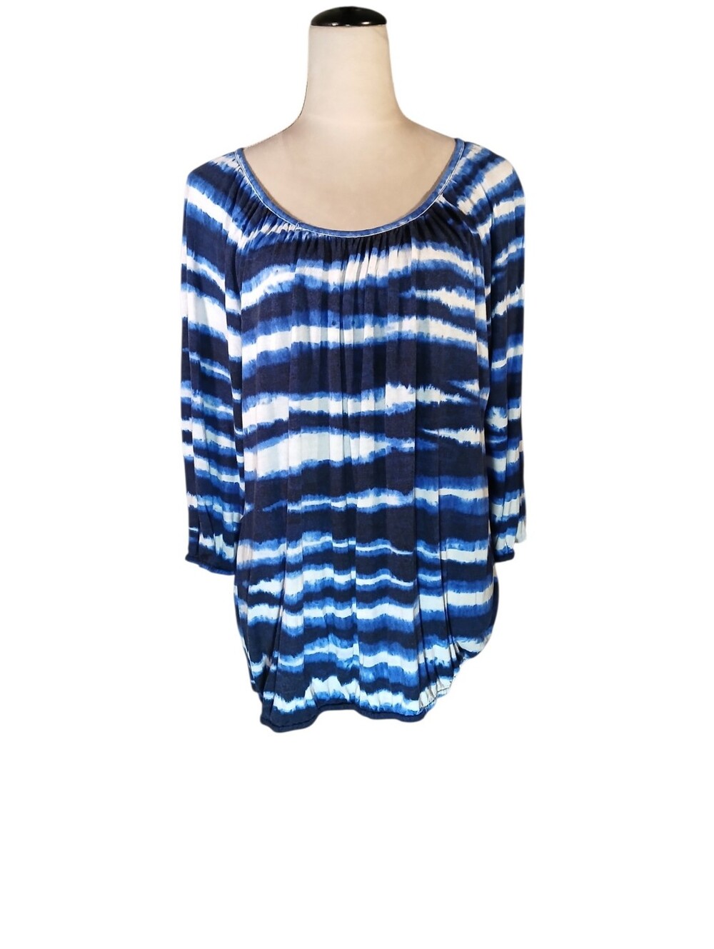 NWOT Michael Kors 3/4 Sleeves Peasant Blouse Sz 1X